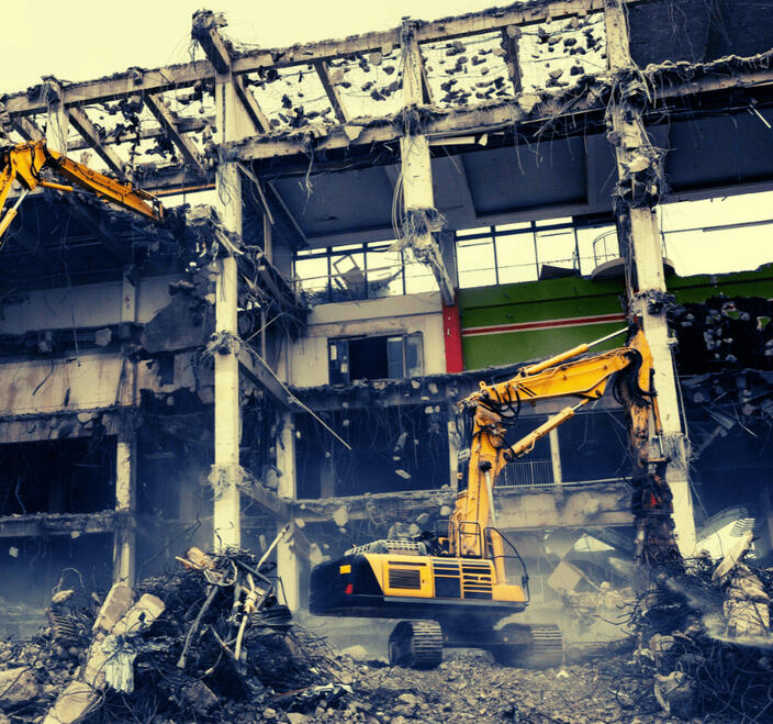 Demolishing